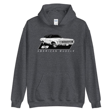 69 Impala Hoodie in grey